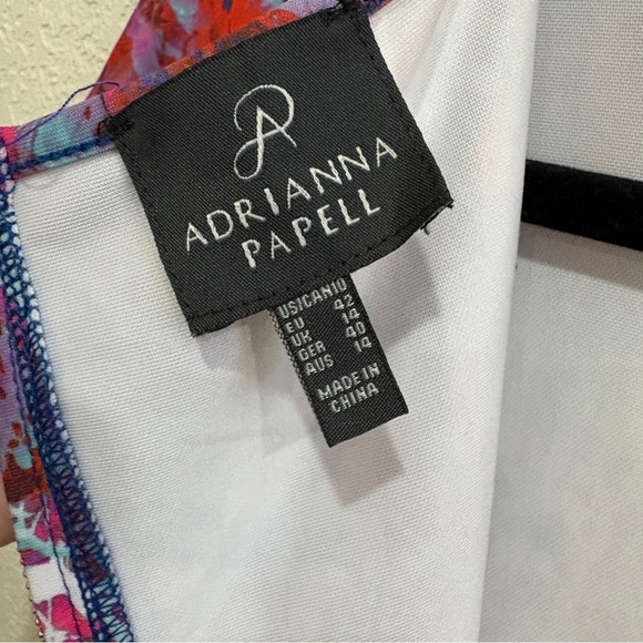 Adrianna Papell Multicolor Floral Dress - Picture 3 of 3